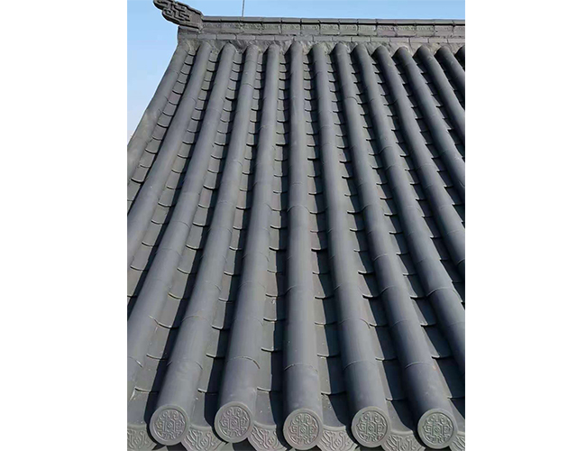 仿古瓦工程实例